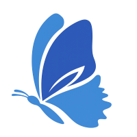 Blauer Schmetterling Kunden Portal